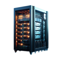 A computer case with many different components inside png
