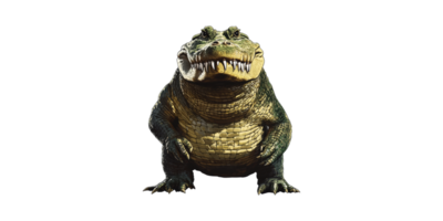 Realistic Crocodile Illustration. Wildlife And Nature Art Isolated On Transparent Background png