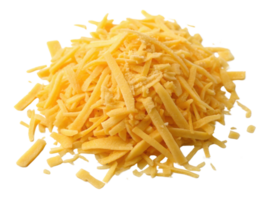 Shredded cheese is versatile ingredient perfect for enhancing dishes with its rich flavor and creamy texture png