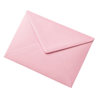 pink envelope with pointed flap, perfect for sending letters or invitations, adds touch of elegance and charm to any correspondence png