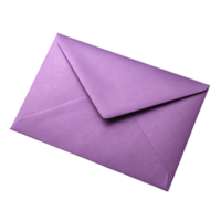 purple envelope with flap, perfect for invitations or letters, adds touch of elegance to any correspondence png