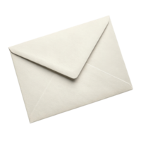 simple, elegant white envelope with pointed flap, perfect for letters and invitations, conveying sense of formality and anticipation png