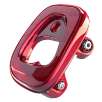 Modern red bottle opener sleek compact stylish practical design png