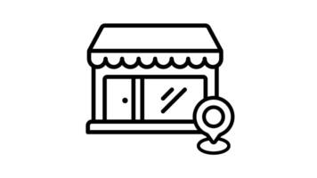 Animated a vibrant guide for finding your store location video