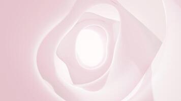 Abstract floating creamy background, 3d rendering. video