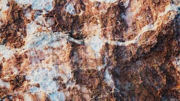 Salty Rocks Surface Stop Motion Background 01 video