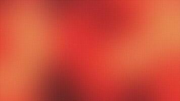 Orange and black wavy color gradient abstract background with textured halftone dots effect. Fluid organic morphing motion. Full HD and looping animation. video