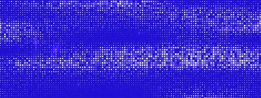 Blue abstract background with transparent squares forming a pixel grid. Perfect for tech, data, and business themes. Clean style for modern digital designs and presentations. vector