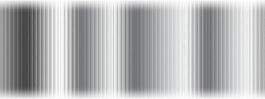 Glass background with silver ribbed effect, abstract 3d line structure and subtle gradient. Modern pattern suitable for wall, window or roof panel. Seamless texture with light reflection. vector
