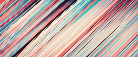Abstract colorful lines with a diagonal pattern photo