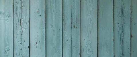 Rustic Teal Wood Planks Background with Textured Surface for Design and Decor photo