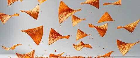 Nachos falling from the sky photo