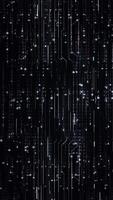Futuristic Digital Rain Abstract Visual Effects Background with stunning visual impacts and imagery video