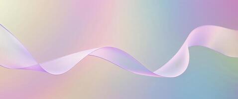 A rainbow colored background with a wave of light photo