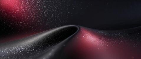 Dramatic black art background with a gradient effect and subtle glitter photo