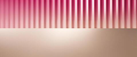 A pink and gold background with a metallic stripe photo