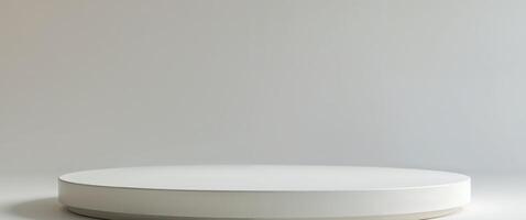 Smooth Round Surface Ideal for Background or Display photo
