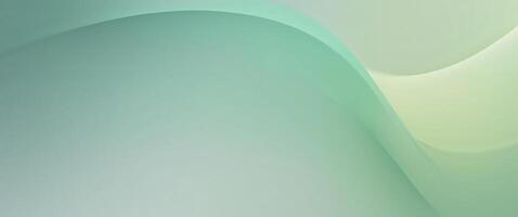 Abstract Teal Green Gradient Background Image. photo