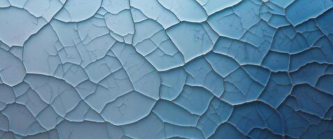 Blue Abstract Crackle Texture Background. photo