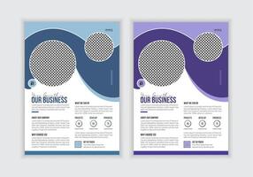 Business Workshop Flyer Design vector
