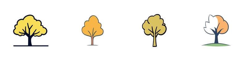 Tree Types Nature Growth Relaxation vector