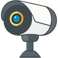 Surveillance Camera for Security Technology Monitoring vector