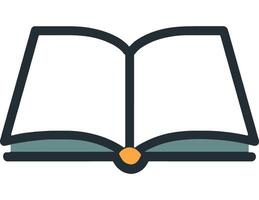 Open Book Reading Pages Literature Knowledge vector