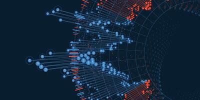 data circular graphs vector