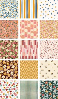 WILD FLOWERS PATTERNS