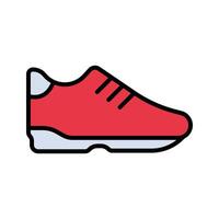 Flat Design Shoe Icon Set vector