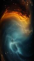 Vertical, Elite Background with Universe Twisting, Space, Galaxy, Unique Design, Rotation video