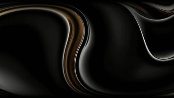 Elite Multicolored Background with Swirling of Liquid Metal, Abstract Waves, Colors, Unique Design, Exclusive, Rotation video
