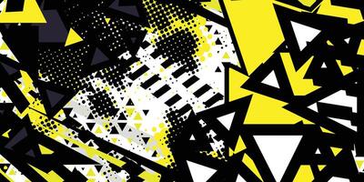 Abstract livery background with vectorized triangle pattern vector