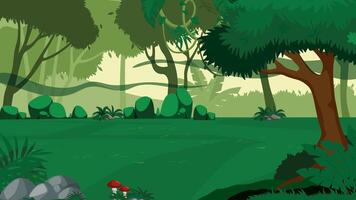Jungle Forest Background Nature vector