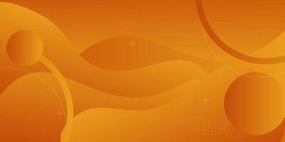 Abstract orange wave dynamic color realistic fluid pattern. Trendy wave pattern element background. Eps10 vector