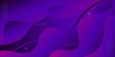 Popular colorful purple abstract background with wave shadow pattern. Purple gradient color on background. vector