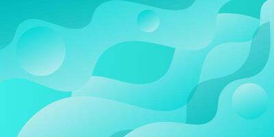 Abstract bright blue wave 3D background. Wave pattern with circles. Eps10 vector