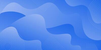 Minimal geometric blue gradient color abstract background. Dynamic shape composition landing page background. eps10 vector
