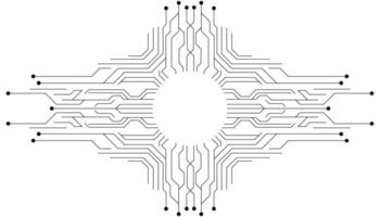Tech Circuit,HUD Element Design vector