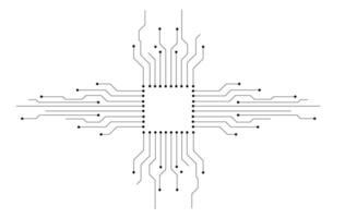 Tech Circuit,HUD Element vector