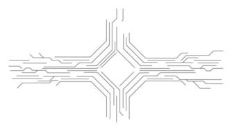 Tech Circuit,HUD Element Design,Circular Technology Interface,Abstract Tech Circuit,HUD Element Design vector