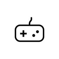 game controller icon. perfect for use in app design, websites, for graphic design projects related to gaming and entertainment vector