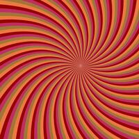 Colorful abstract geometric swirl ray pattern background - seamless loop animation video