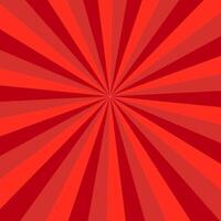 Red geometrical abstract burst background - seamless loop animation video