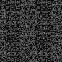 Abstract Black and White Swirl Pattern Seamless Texture Background Graphic Design vector