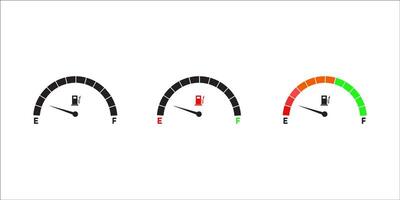 White gas tank icon set. For your website, logo, app, UI design. illustration, isolated on white background. vector