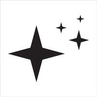 Shine icon symbol isolated on white background. Star sparkles icons. For your website, logo, app, UI design. illustration, isolated on white background. vector