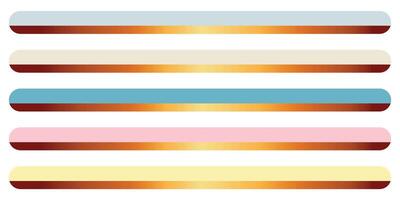 simple gradient lower third design vector