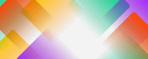 Simple colorful abstract background overlap layer on bright space with squares effect decoration. Modern graphic design element cutout style concept for web banner, flyer, card, or brochure cover vector