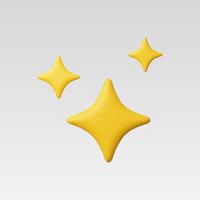 Bright yellow stars creating a cheerful and playful atmosphere. vector